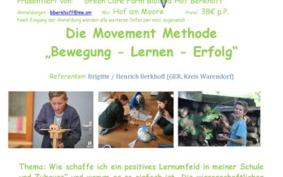 Informationsveranstaltung Die Movement Methode „Bewegung – Lernen – Erfolg“ | 29.02.2024